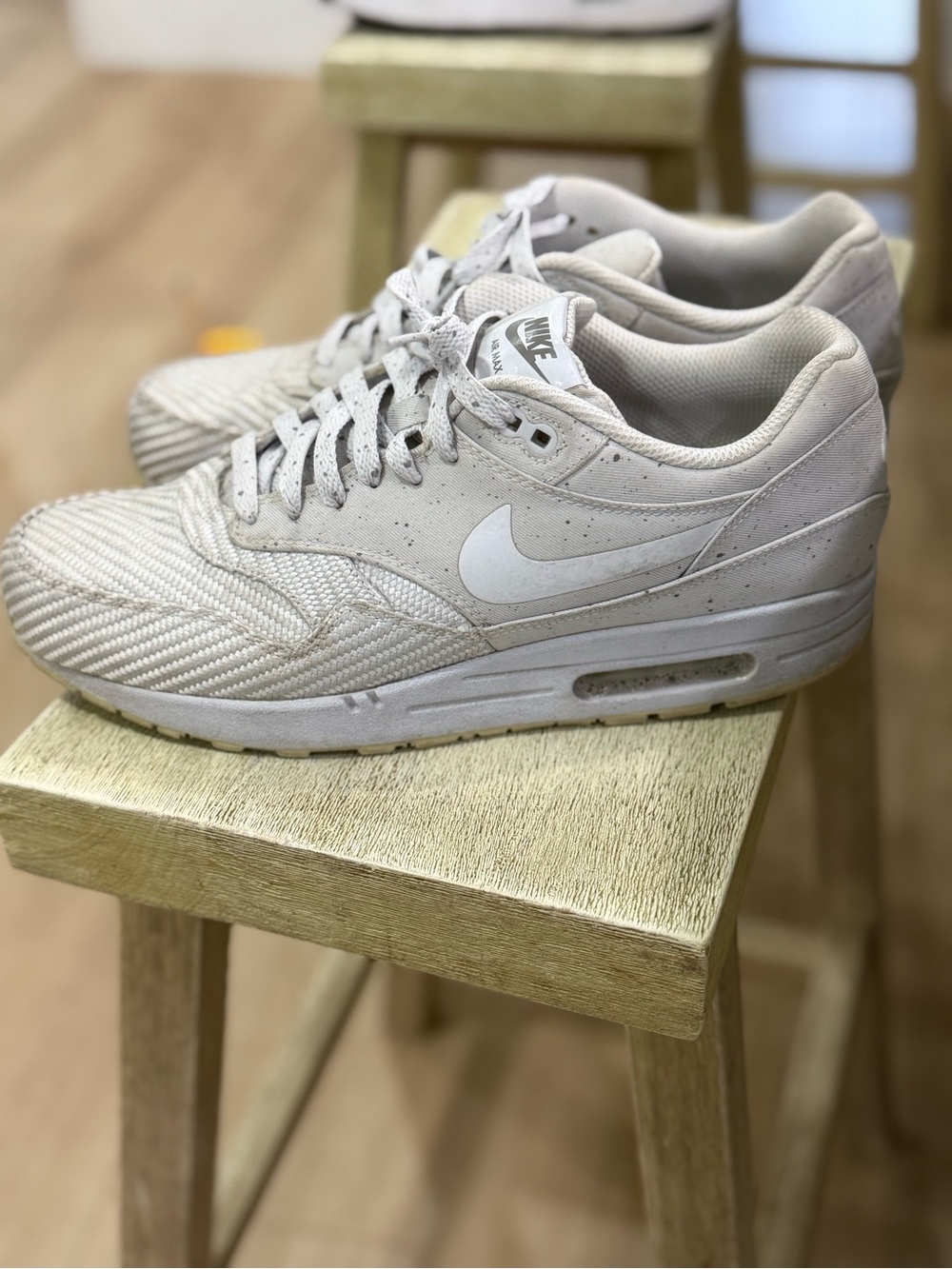 Nike Men's Sneakers White and Light Gray